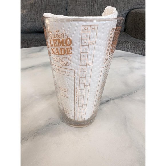 Fred and Friends Good Measure Whiskey Cocktail Mixing Glass - Picture 3 of 4